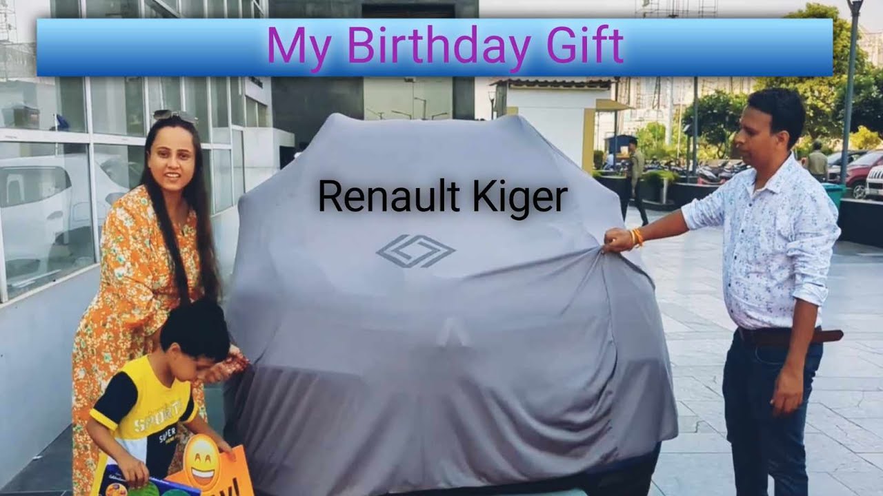 My Kiger AMT RXZ Delivery II On my Birthday II #kiger #renault #car #cardelivery #birthdaygift
