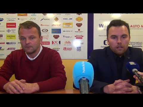 TELH 2017/2018: Dukla - Liberec 0:2, trenéři