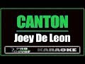 Canton - Joey De Leon (KARAOKE)
