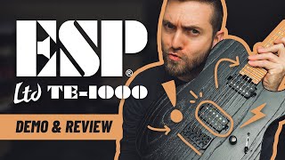 Video thumbnail for Charred and Blackened like my SOUL - ESP LTD TE-1000 (Demo & Review) by Beyond Our Eyes