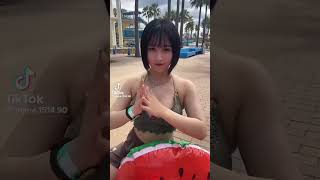 ふぅ、今日も頑張れた。#水着女子 #水着 #プール #えろい #エロい #shorts #おすすめ #tiktok #かわいい