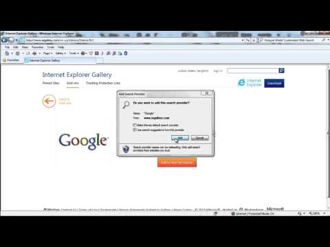 How to set a Homepage on Internet Explorer