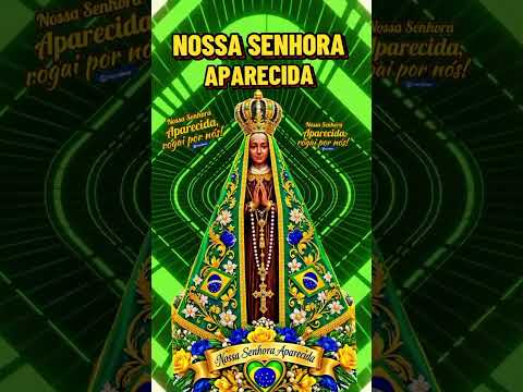 Nossa Senhora Aparecida: Devoção Nacional em Imagem que Une Fé e Símbolos Brasileiros