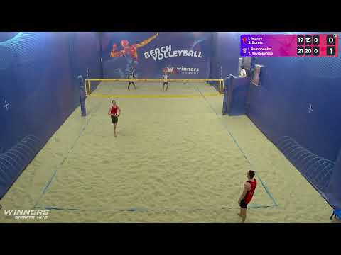 16:55 I. Ivanov / S. Borets - I. Romanenko / Y. Yevdokymov 16.03.2023 | Winners Beach Volleyball