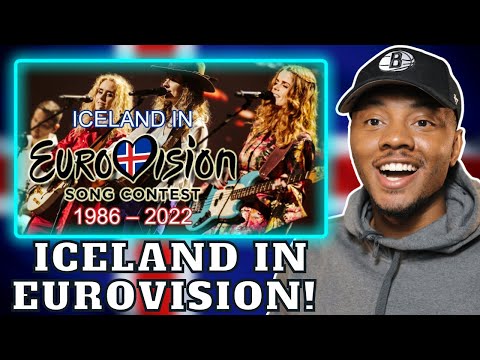 AMERICAN REACTS TO Iceland in Eurovision Song Contest (1986-2022)