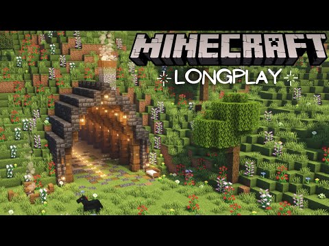 Minecraft Survival - Relaxing Longplay, Mountain Tunnel (No Commentary) 1.18 (#21)