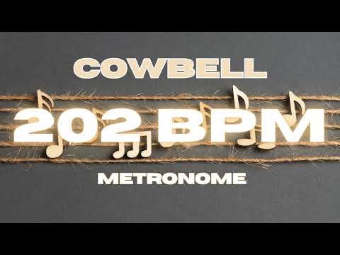 202 BPM - Cowbell Metronome