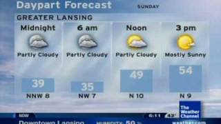 Local Forecast- 4/17/10 6:10 PM EDT