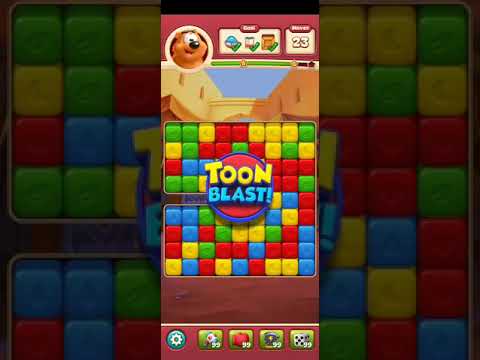 Toon Blast Level 1747 No Boosters Series
