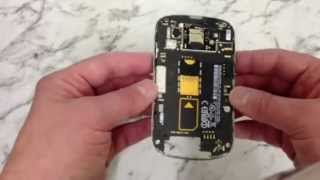 Blackberry 9900 LCD Screen Replacment Remove Repair How To