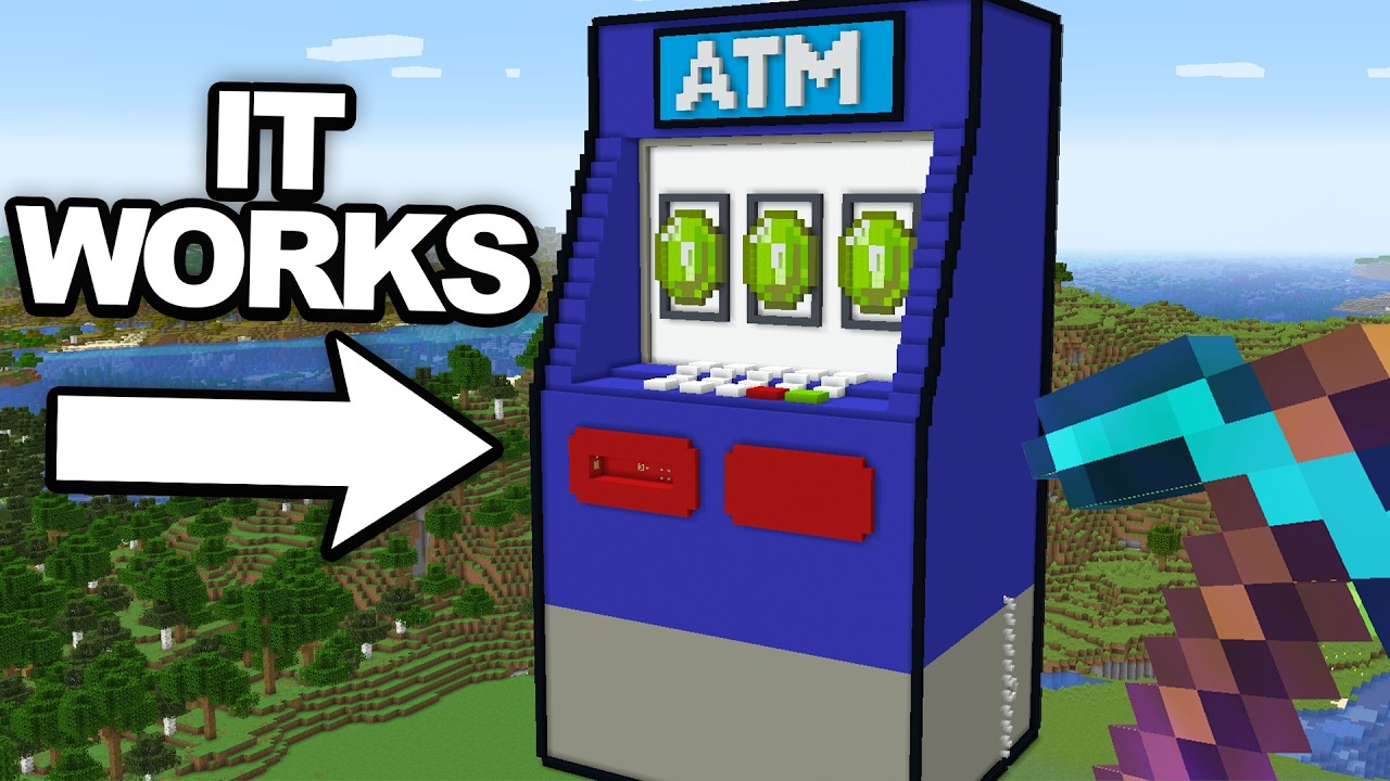 I Built A Working ATM In Minecraft