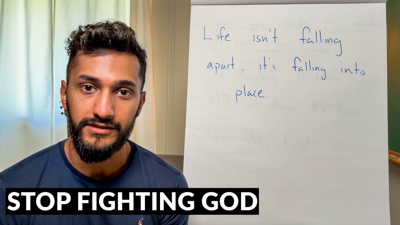 Life isn't falling apart, it's falling into place.