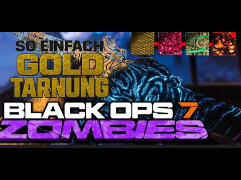 So Kriegst du am Schnellsten/ Einfachsten die Gold Tarnung/ Master Camo in Blacks Ops 7 Zombie (GER)