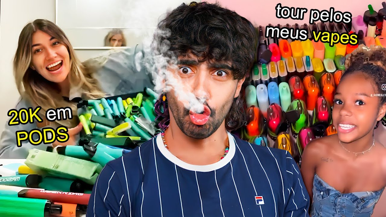 explorando o submundo dos viciados em PODS e VAPES