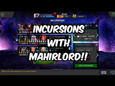 Incursions With MahirLord!! | Sector 7 | Marvel Contest Of Champions