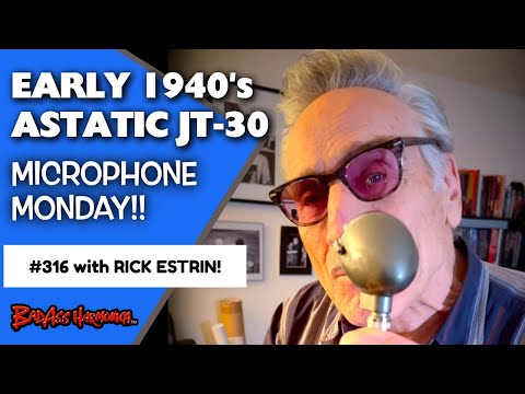 A Classic with Rick! Best Blues Harmonica Mics | Early Astatic JT-30 Harp Mic Microphone Monday 316