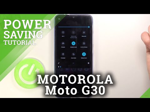 How to Enable Power Saving Mode in MOTOROLA Moto G30 – Extend Battery Life