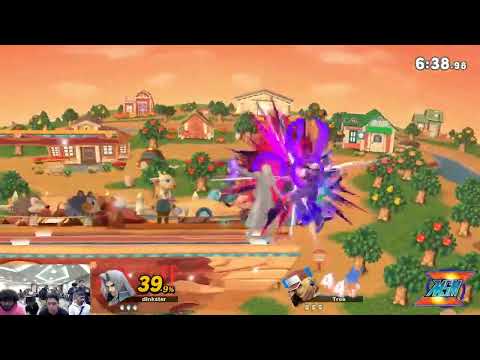 MSM.ZERO 10 Losers Round 2  - Tree (Terry) Vs. Major Package (Sephiroth) - SSBU Tournament
