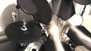 SIMMONS SDS 8 DRUMS. STAN BUSH - &quot;ON MY OWN- ALONE&quot; (FROM THE MOVIE - &quot;BLOODSPORT&quot;). Drum Cover.