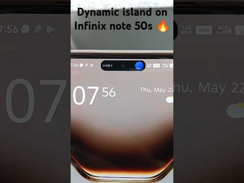 infinix note 50s 5g dynamic island feature testing.. #cameratest #infinix #note50 #viralshorts