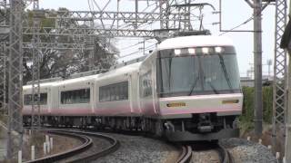preview picture of video '【近鉄】26000系SL01編成さくらライナー・リニューアル車@藤井寺〜土師ノ里'