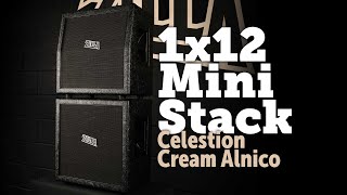 Video thumbnail for Celestion Alnico Cream loaded Zilla cabs Mini Stack 1x12 by Zilla Cabs