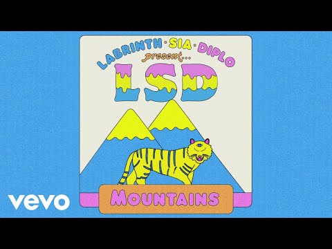 LSD - Mountains (Official Audio) ft. Sia, Diplo, Labrinth