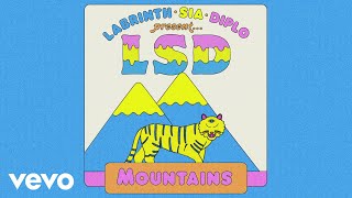 Kadr z teledysku Mountains tekst piosenki LSD