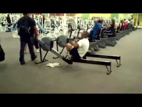 Perfect Rowing Machine Fail