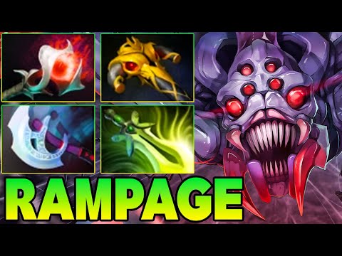 Rampage Broodmother Dota 2 !! Broodmother Dota 2 Off Lane Carry Build Gameplay Guide 7.40