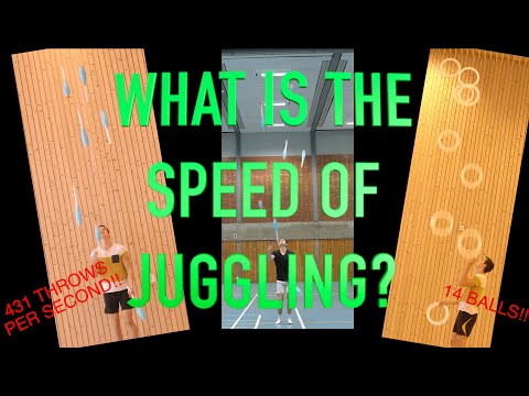 What is the speed of juggling?