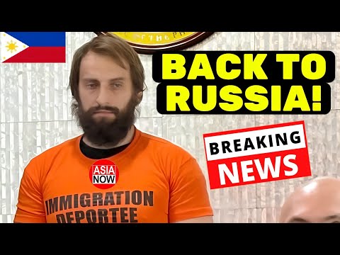 Vitaly Deported from the Philippines - Foreign Vlogger Back to Russia