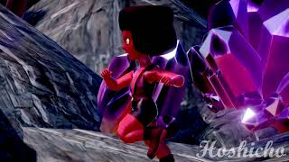 [Steven Universe] Padparadscha + Ruby FUSION : Garnet (animation)