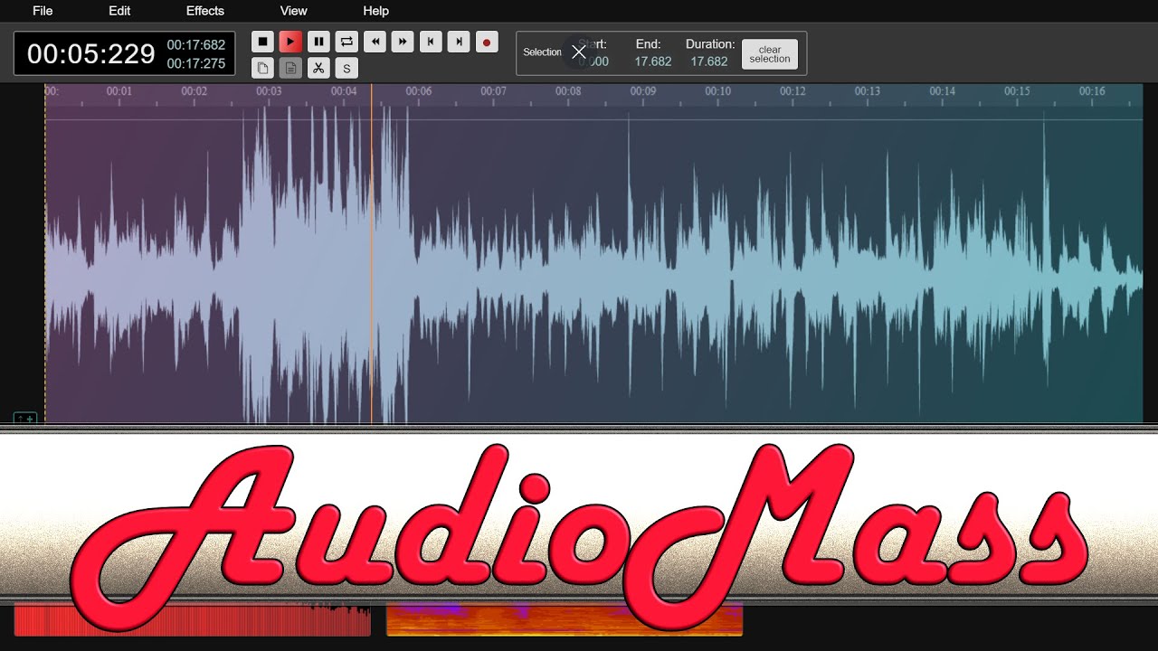 AudioMass -- This Is A Web App?!?!