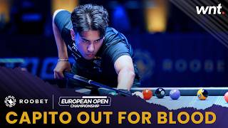 Former UK Open champ Capito begins quest for another Major | 2026 Roobet European Open Pool