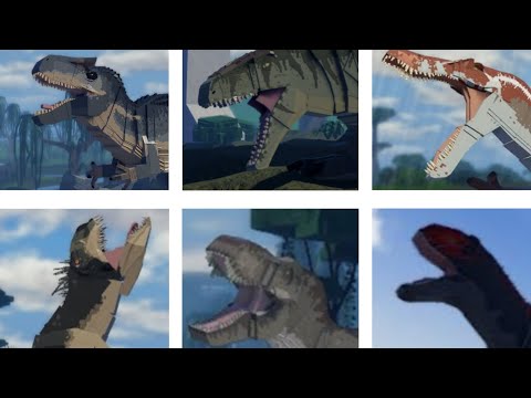 All EPIC Carnivore Dinosaurs Roar In Jurassic Blocky!