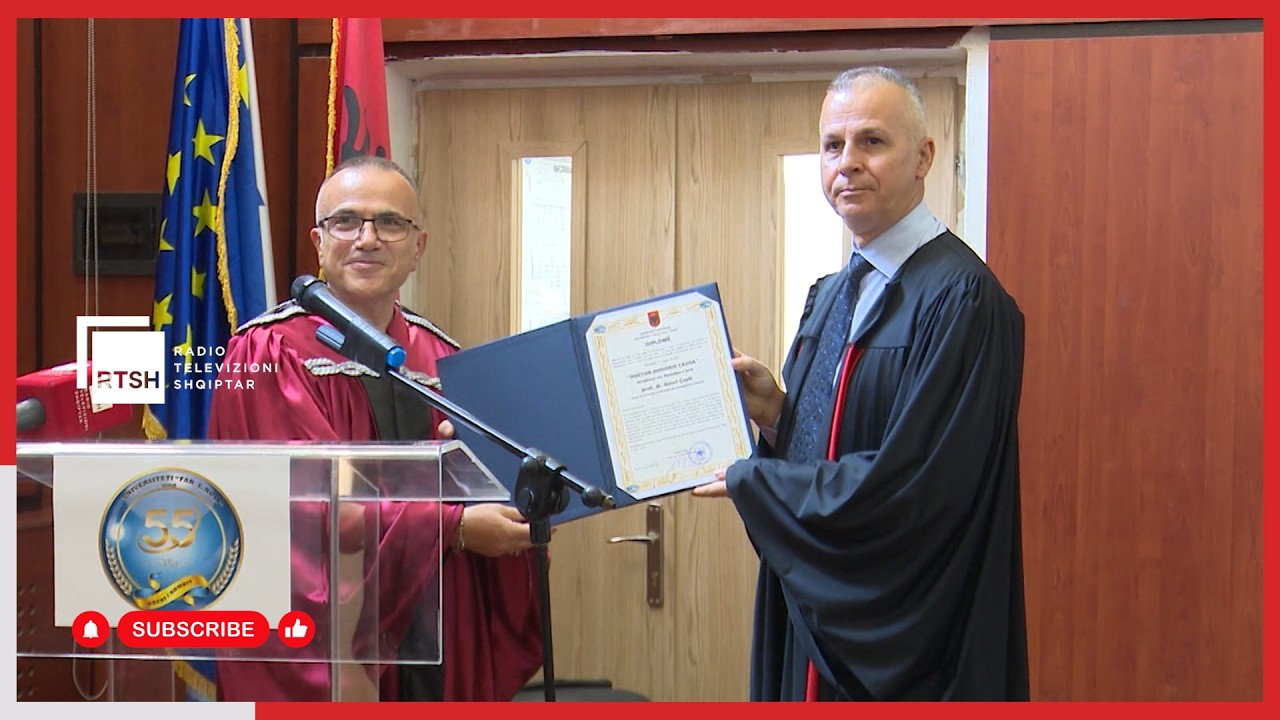 Dr. Genci Çapi, Doctor Honoris Causa – Universiteti i Korçës jep titullin për eskpertin e IA