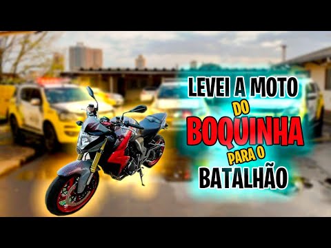 LEVEI A CB1000 DO BOQUINHA PARA O BATALHÃO