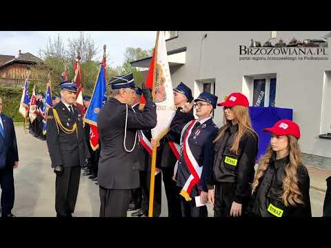 Poświęcenie samochodów strażackich w Niebocku