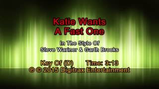 Steve Wariner (w/ Garth Brooks) - Katie Wants A Fast One (Backing Track)
