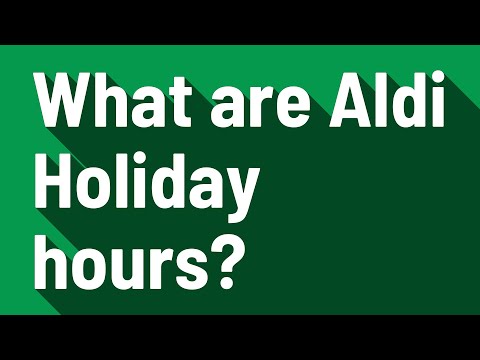 Aldi Hours