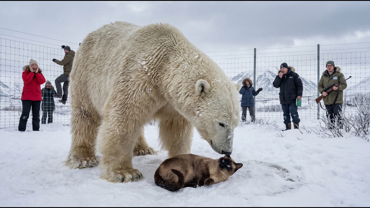 Cat Adopted Polar Bear Cub in the Arctic, Years Later What They Saw Shocked Everyone