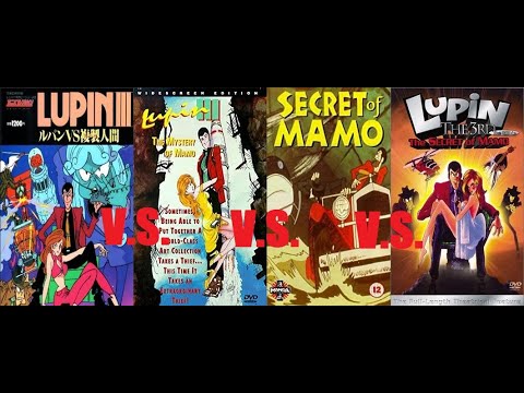 afbeelding Lupin III The Mystery of Mamo Dub Comparison