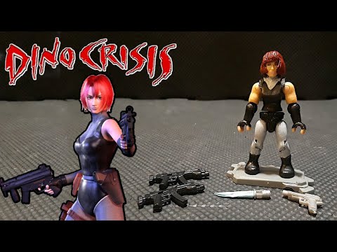 [ Regina ]  Dino Crisis Mega Construx Figure Custom