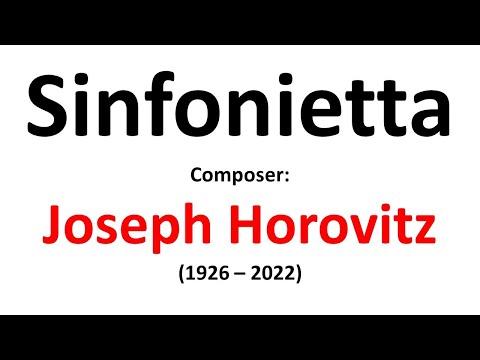 Sinfonietta (1981)