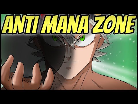 Black Clover Asta NEW Sword Anti Magic ZONE