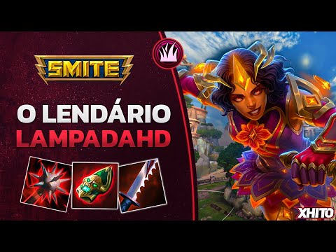 Quando a lenda LAMPADAHD cai no seu time e te trolla! PELE JUNGLER - ⚡ Smite BR Ranked Conquista