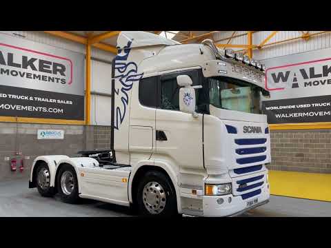 New In Stocklist For Sale: SCANIA R450 *EURO 6* HIGHLINE 6X2 TAG AXLE TRACTOR UNIT – 2014 – PX64 YHM