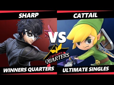 Captain's Quarters 6 Winners Quarters - Sharp (Joker, Cloud) Vs. Cattail (Toon Link) SSBU Ultimate