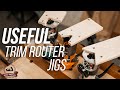 Very Useful Trim/Palm Router Jigs